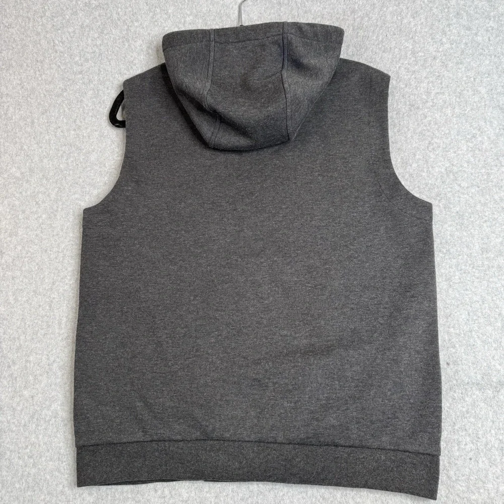 Polo Ralph Lauren Men's Small Performance Full Zip Down Puffer Vest Hooded Black - Picture 2 of 12